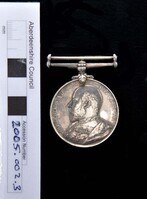 Archived Images\2005_numbers\2005.002.3.02.jpg; 2005.002.3; Volunteer Long Service Medal; medal